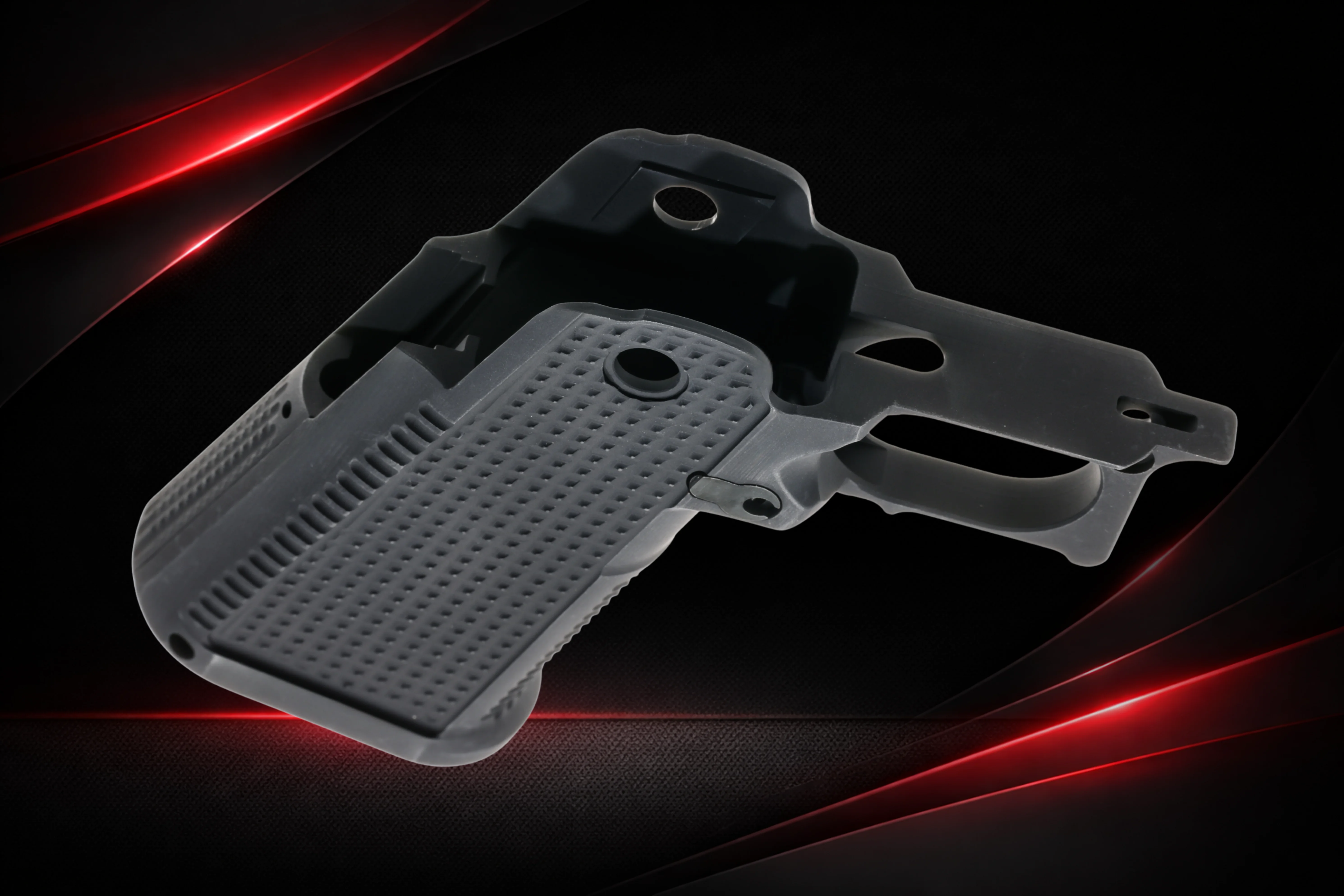 Black Anodized Aluminum Grip Kit - Image 2