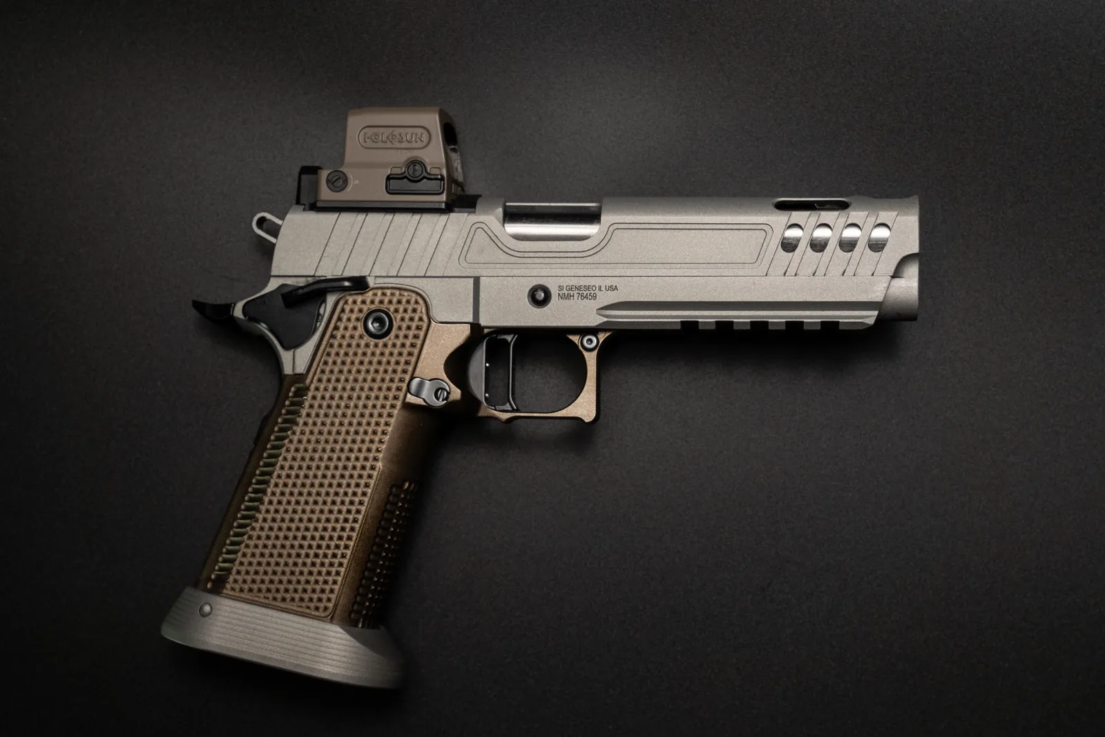 Raw Aluminum Grip for Double Stack 1911 / 2011® - Thumbnail 6