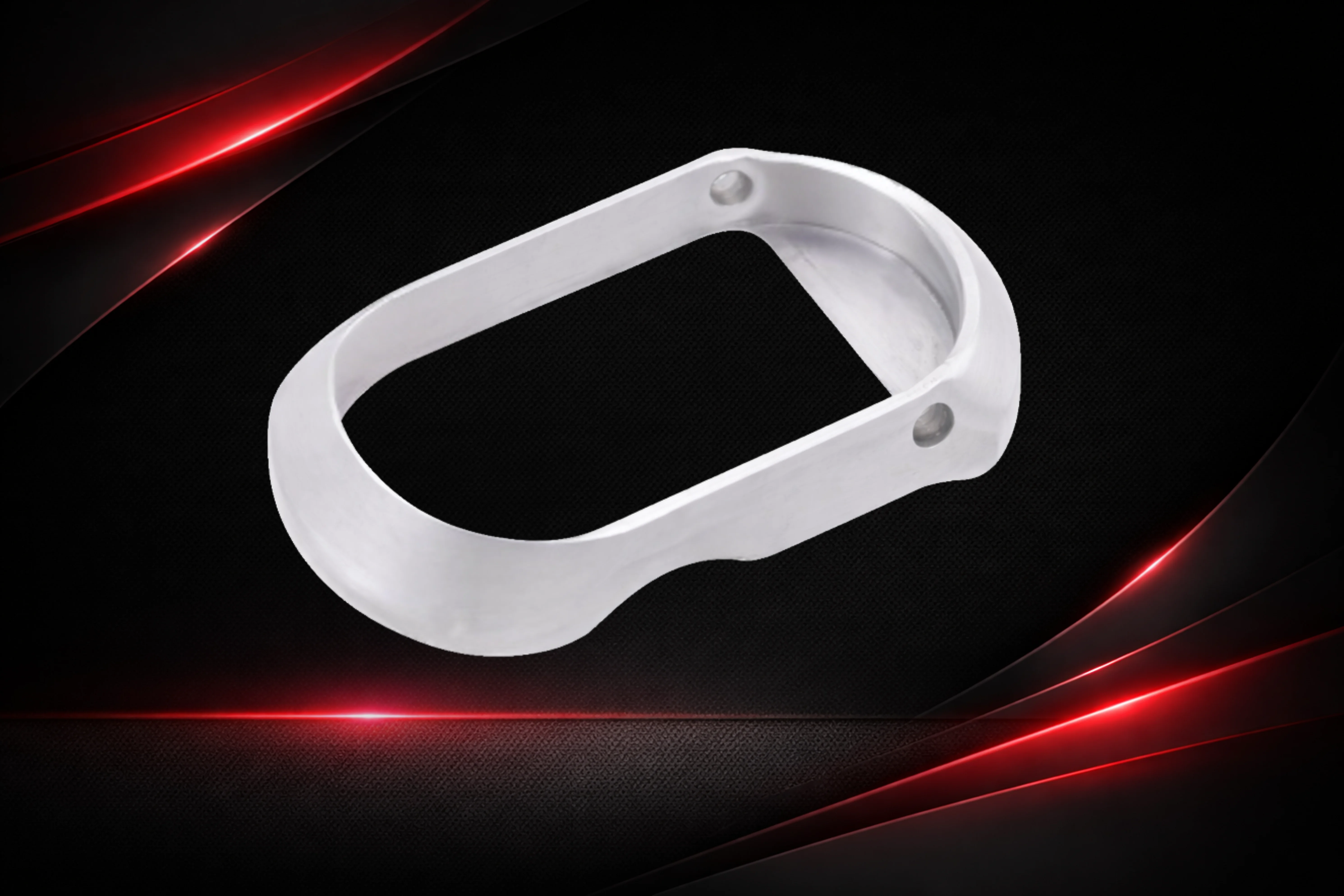 Raw Aluminum Tactical Magwell