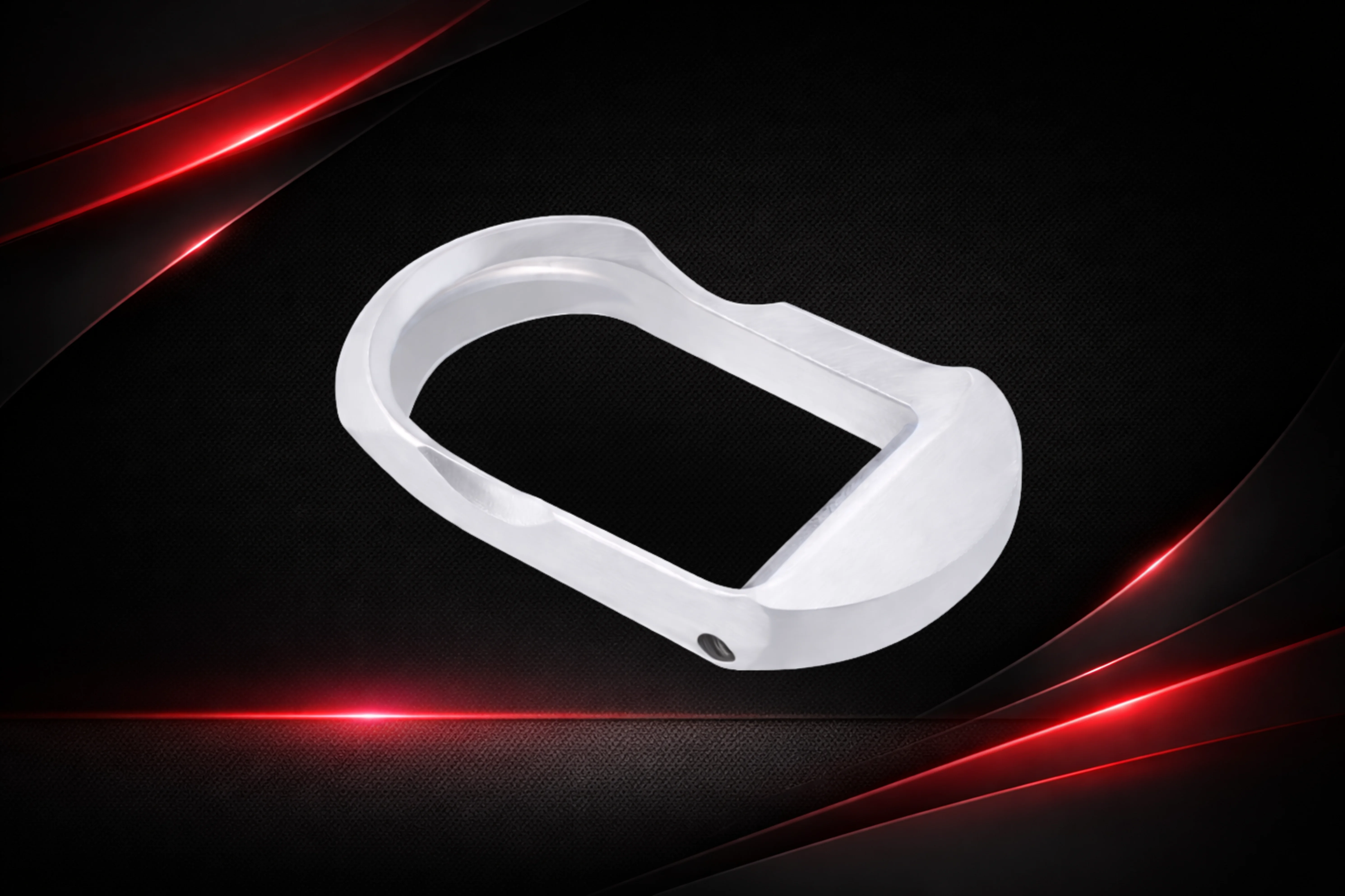 Raw Aluminum Tactical Magwell - Image 3